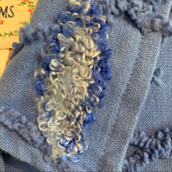 Vintage Coat Spring Retro Twee Floral Embroidered Button Up Jacket - Picture 7 of 13